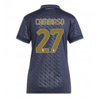 Fotbalové Dres Juventus Andrea Cambiaso #27 Dámské Alternativní 2024-25 Krátký Rukáv